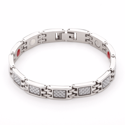 Hauora Bracelet With Grey Panels