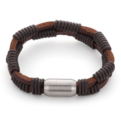 Taura Brown Leather Bracelet