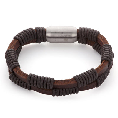 Taura Brown Leather Bracelet